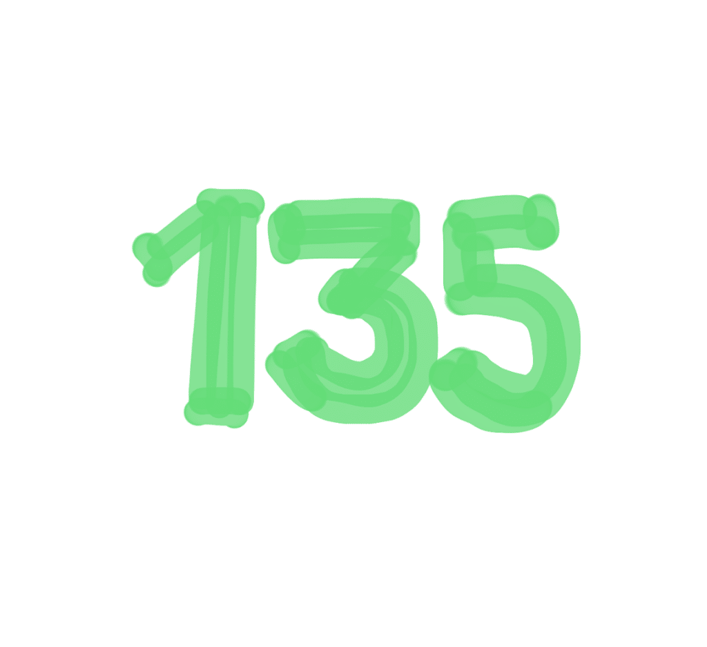 Zahl 135